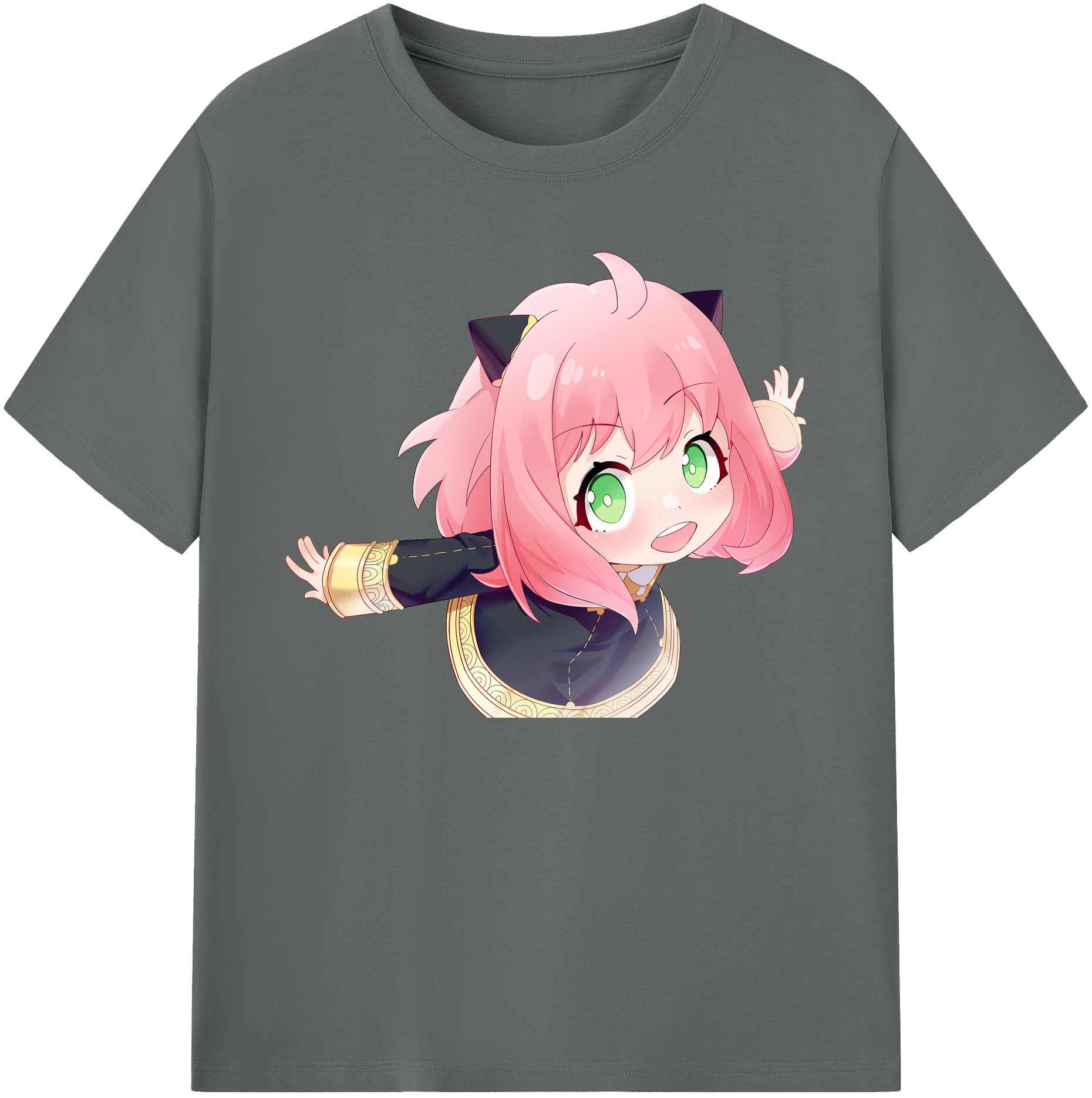 （画像用） SPY×FAMILY间谍家家酒 綿100％ メンズ半袖Tシャツ｜肌触りやわらか＆通気性